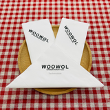 


																	 Khăn giấy ăn in logo LOTUS GARDEN 