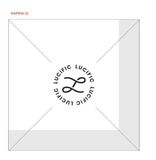 


																	 Khăn giấy ăn in logo LUCIFIC 