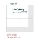 


																	 Khăn giấy ăn in logo HARMONY 