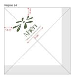 


																	 Khăn giấy ăn in logo NHIÊN TEA 