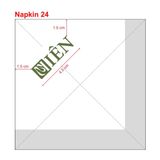 


																	 Khăn giấy ăn in logo MIÊN 