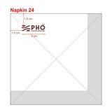 


																	 Khăn giấy ăn in logo PHỔ 