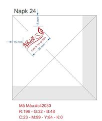  Khăn giấy ăn in logo NHIỆT 