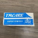


																	 Khăn giấy lau tay đa năng TMCARE Premium Xanh, 100% bột giấy nguyên sinh - 100 tờ - vệ sinh sau và trong bữa ăn - 10 gói 