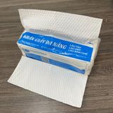 


																	 Khăn giấy lau tay đa năng TMCARE Premium Xanh, 100% bột giấy nguyên sinh - 100 tờ - vệ sinh sau và trong bữa ăn - 10 gói 