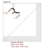 


																	 Khăn giấy ăn in logo RUSTICO 