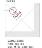 


																	 Khăn giấy ăn in logo SOCA 