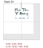 


																	 Khăn giấy ăn in logo KHAI TÂM Y ĐƯỜNG 