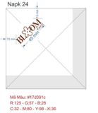 


																	 Khăn giấy ăn in logo BLOOM KAFE 