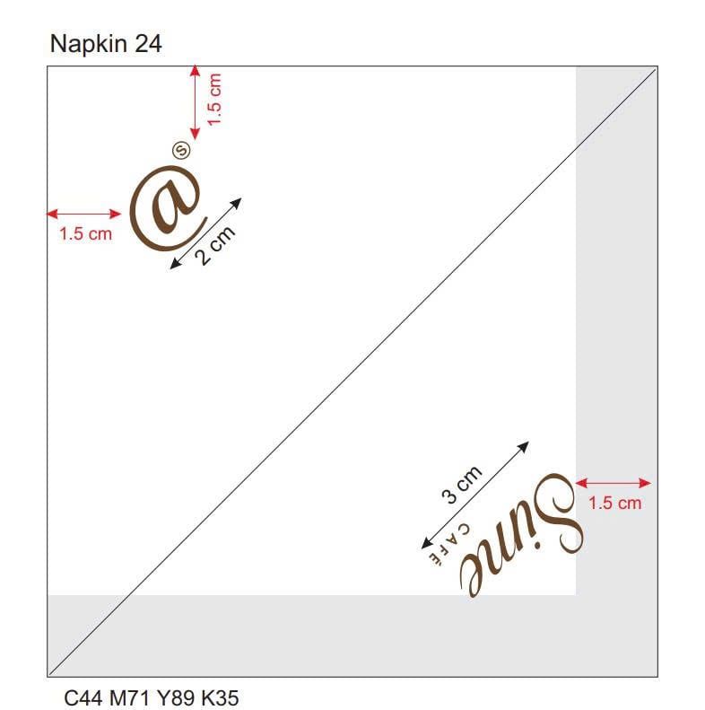 


																																														 Khăn giấy ăn in logo SIME CAFE 