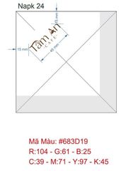  Khăn giấy ăn in logo TÂM AN 