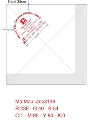  Khăn giấy ăn in logo ẨM THỰC PHƯƠNG NAM 