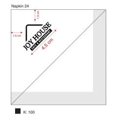  Khăn giấy ăn in logo JOY HOUSE 