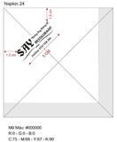 


																	 Khăn giấy ăn in logo SAY RESTAURANT 