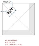 


																	 Khăn giấy ăn in logo KN 