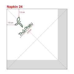  Khăn giấy ăn in logo THÁI PHIÊU 