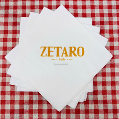  Khăn giấy ăn in logo ZETARO 