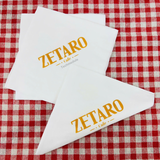 


																	 Khăn giấy ăn in logo ZETARO 