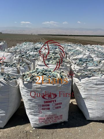  PVC pipe shredded  yellow, blue, white 