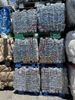PET trays on bales transparent