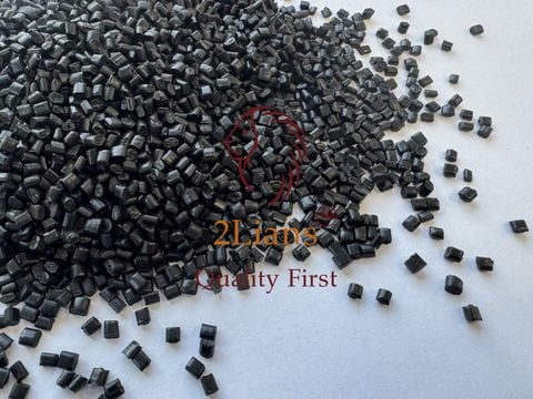  PP Recycled pellets from film black 