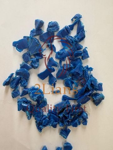  HDPE regrind from drums blue 