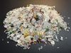 PET flakes hotwashed from oil bottles