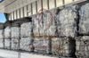 PET trays pressed into bales natural