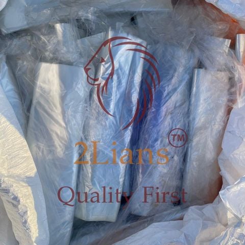  LDPE film bales and cutting natural 