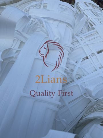  PP trays Semi-White pressed into bales 