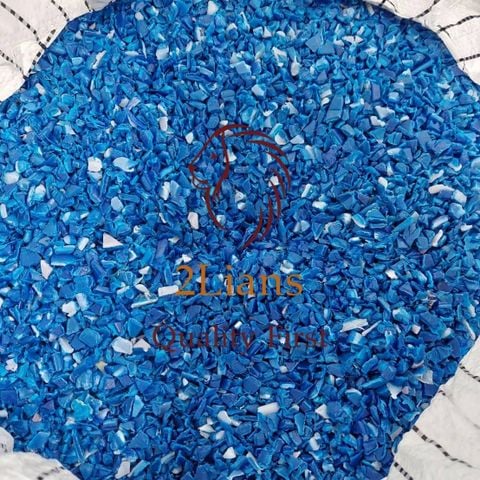  HDPE Drum Regrind Blue 