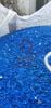 HDPE 200ltr drum regrind blue