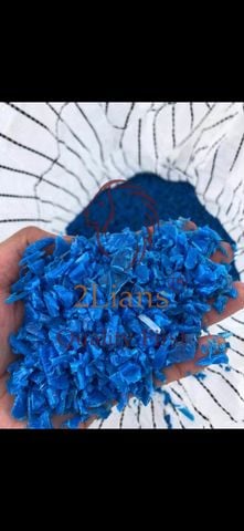  HDPE 200-liter drums regrind  blue 