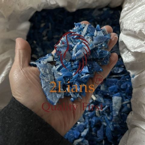  HDPE drum 200Litters regrind Natural/Blue 