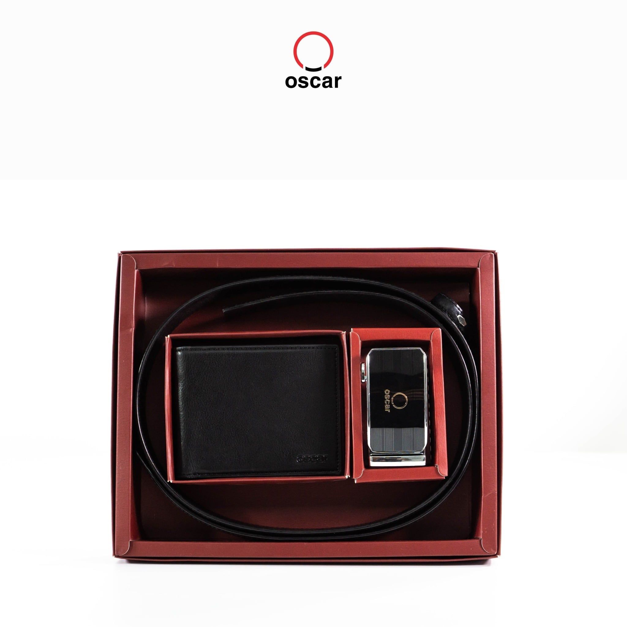 Combo thắt lưng và ví Oscar 117