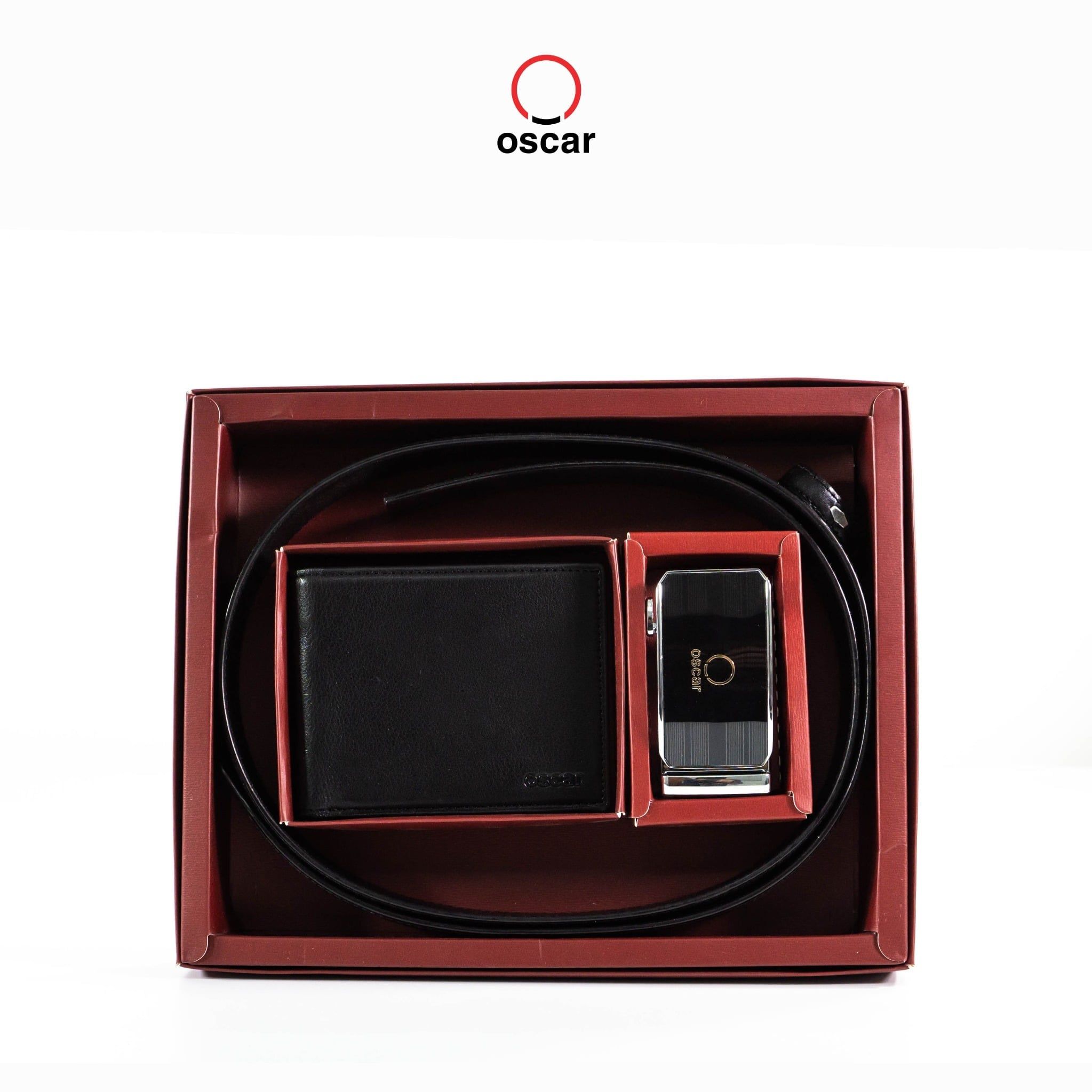 Combo thắt lưng và ví Oscar 117