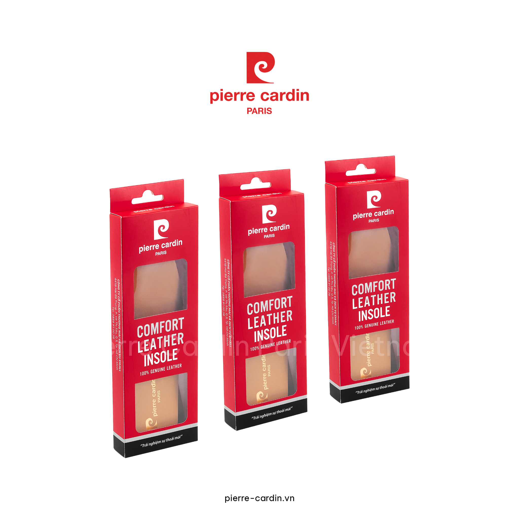 Lót giày da Pierre Cardin 006