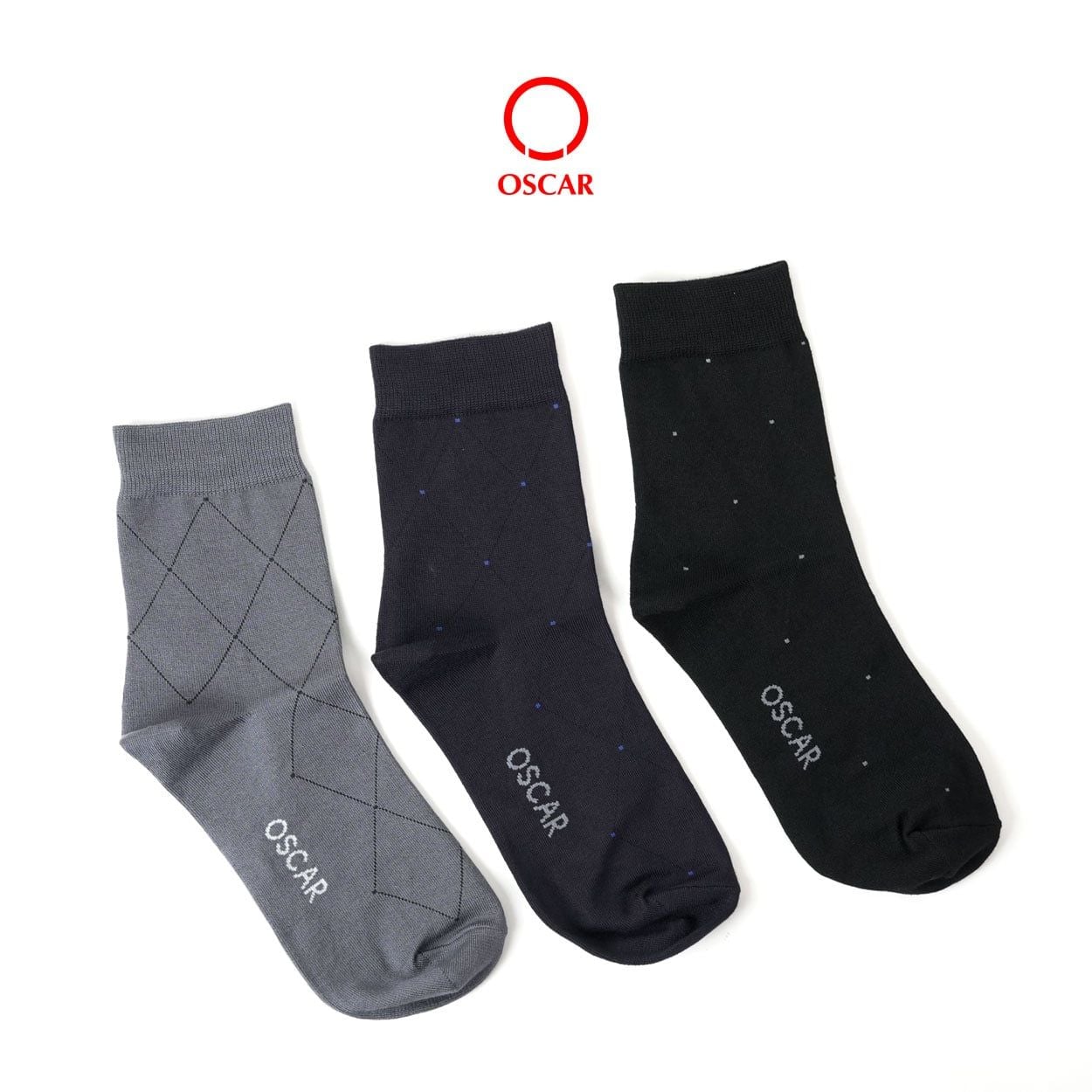 Combo 3 vớ cổ cao Oscar 075
