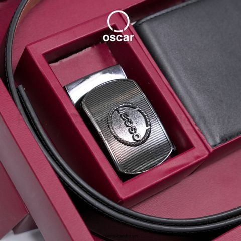 Bộ Combo Thắt Lưng & Ví Da Thời Trang Thượng Hạng Oscar Fashion - OCMBLAJ 118