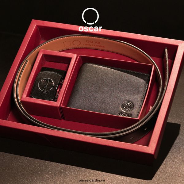 Combo thắt lưng và ví Oscar 118