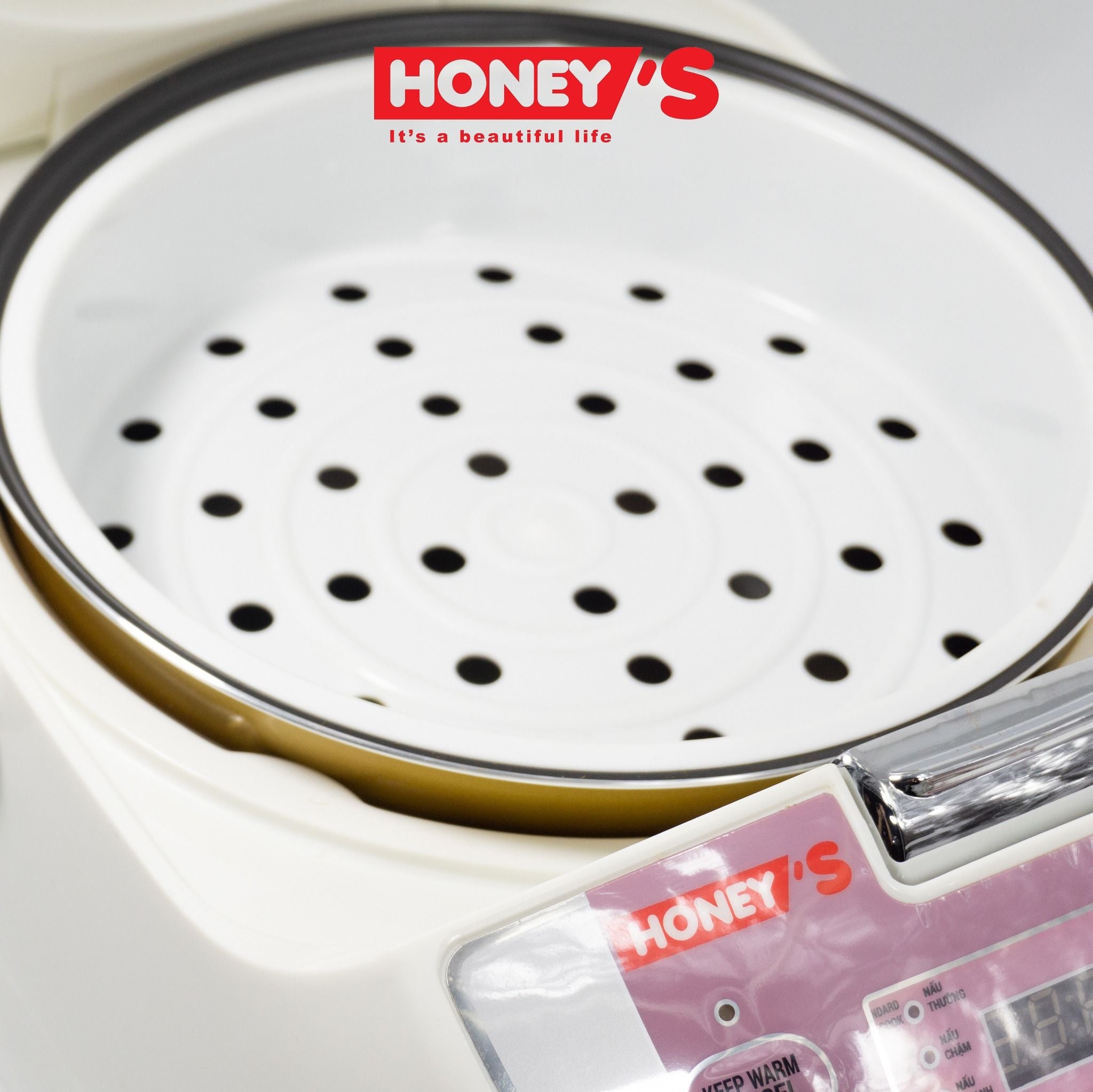 NỒI CƠM ĐIỆN TỬ HONEY'S - HO-RC704-D18