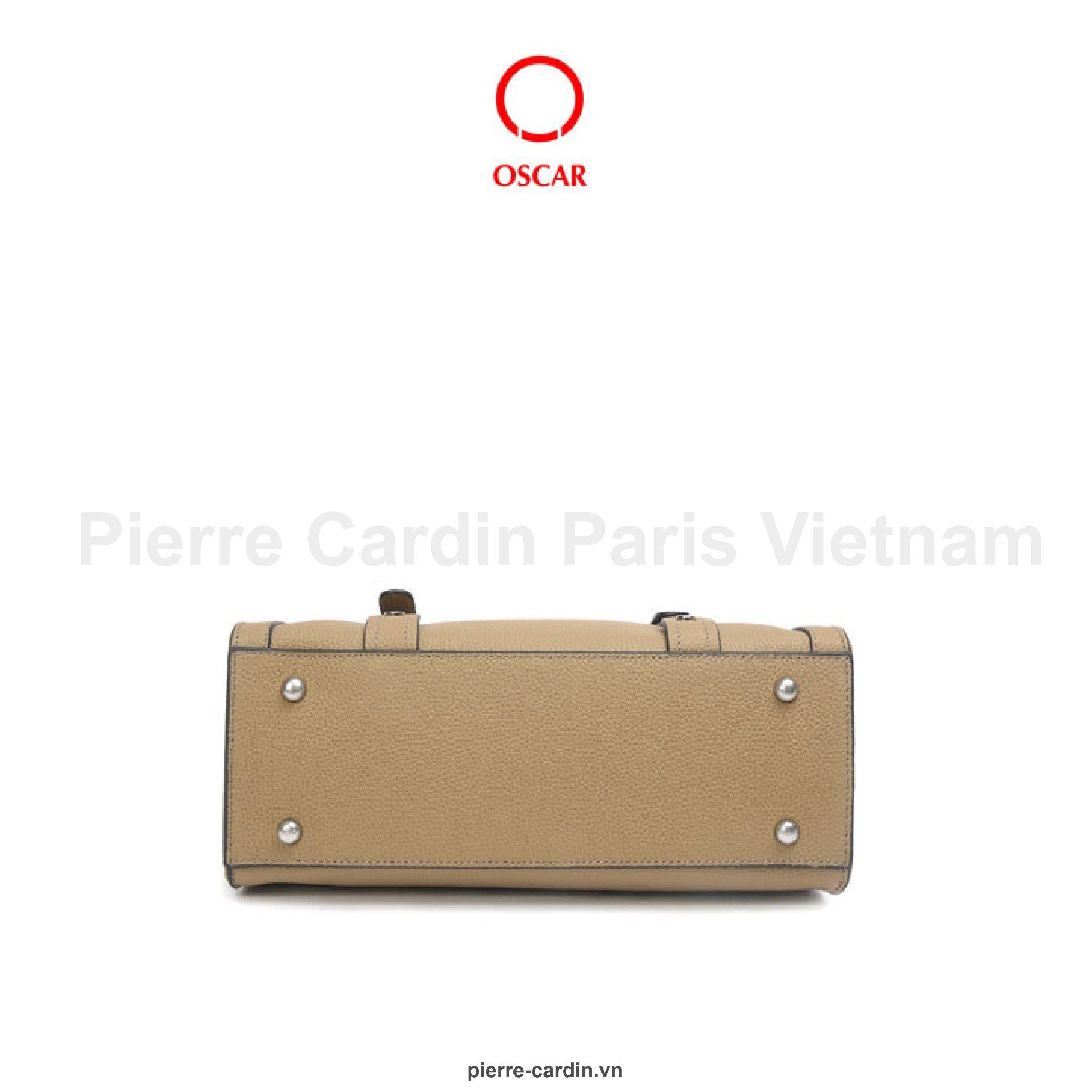 Pierre Cardin Paris Vietnam | Túi Xách Nữ Da Bò Thật Oscar Fashion Phong Cách Neo-Modern Classic - OCWHBLJ 115