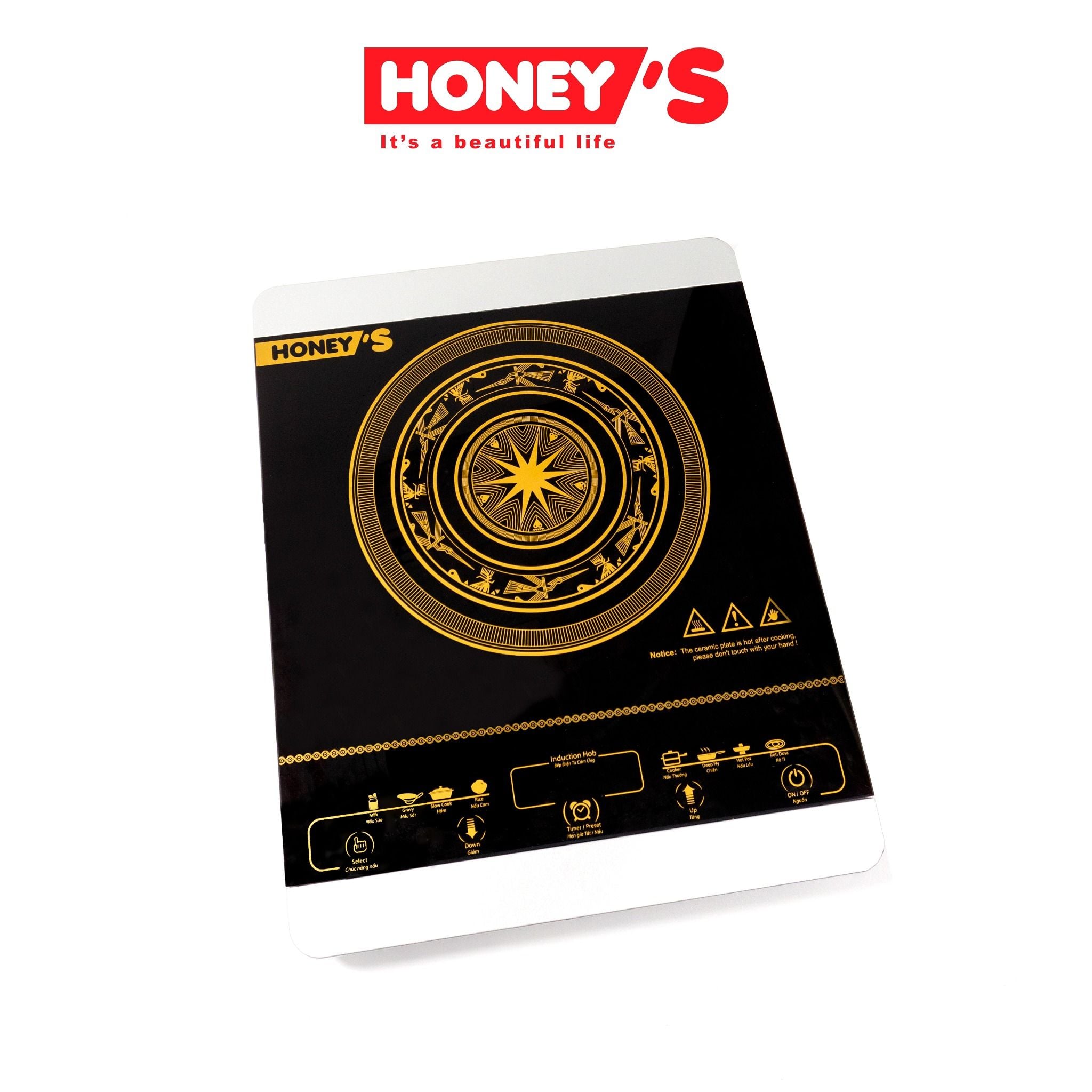 BẾP ĐIỆN TỪ HONEY'S  HO-IC20T2