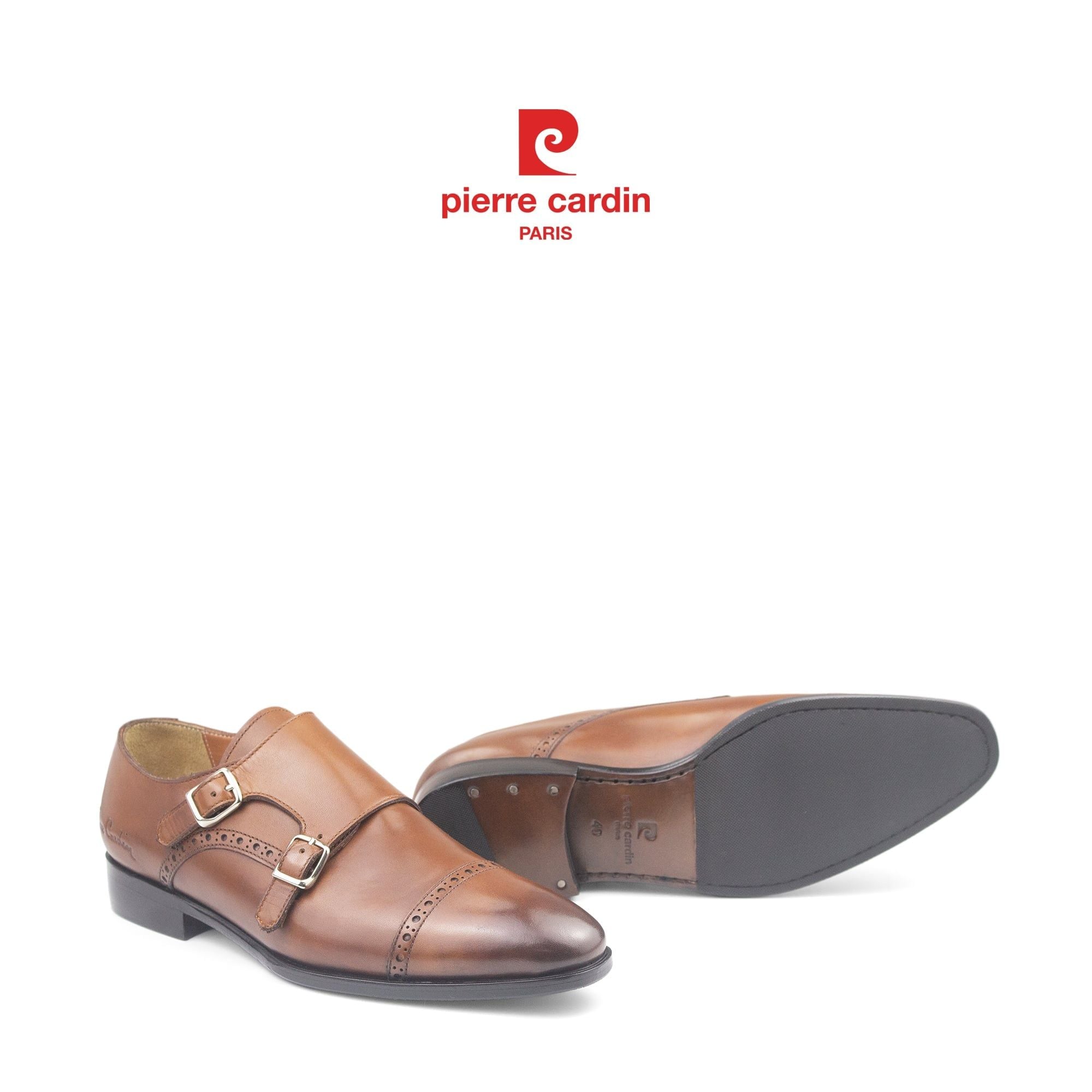 Giày tây nam Monk Strap Pierre Cardin 363