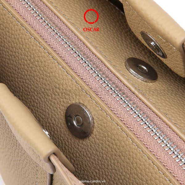 Túi Mini Tote Bag Da Bò Thật Oscar Fashion Phong Cách Thời Trang Petite Luxe - OCWHBLJ 113