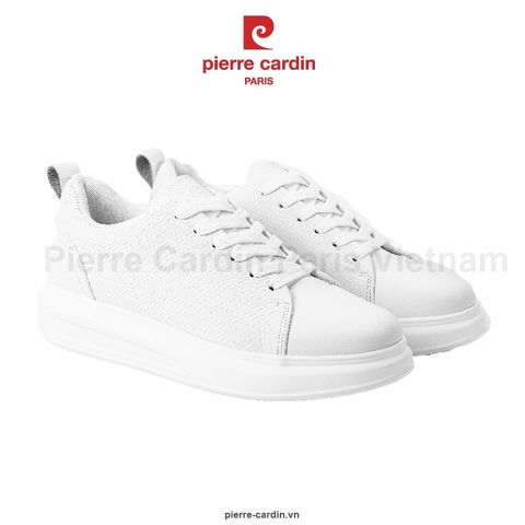 [Giao Hoả Tốc 3h] Giày Sneaker Nữ Pierre Cardin Mã 914 – Sắc Trắng Tinh Khôi & Chất Liệu Vải Dệt Êm Ái