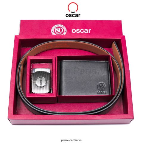 Bộ Combo Thắt Lưng & Ví Da Thời Trang Thượng Hạng Oscar Fashion - OCMBLAJ 118