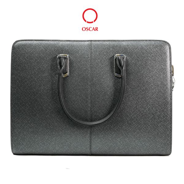 Túi Xách Nam Công Sở Oscar - 063 (Da Saffiano Chống Trầy, Đẳng Cấp Doanh Nhân)