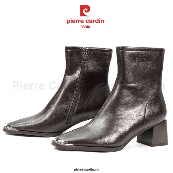 Giày Bốt Nữ Cổ Thấp Da Trơn Phong Cách Warm Sophistication Pierre Cardin - PCWFWSJ 295