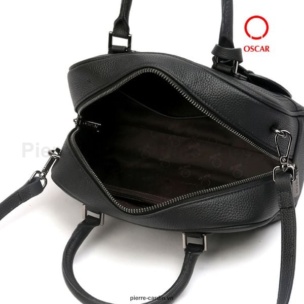 Túi Bowler Bag Da Bò Thật Oscar Fashion Phong Cách Modern Muse - OCWHBLJ 112